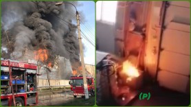 Cauza incendiului de la un depozit din Capitală: FOCUL ar fi izbucnit de la o țigară nestinsă
